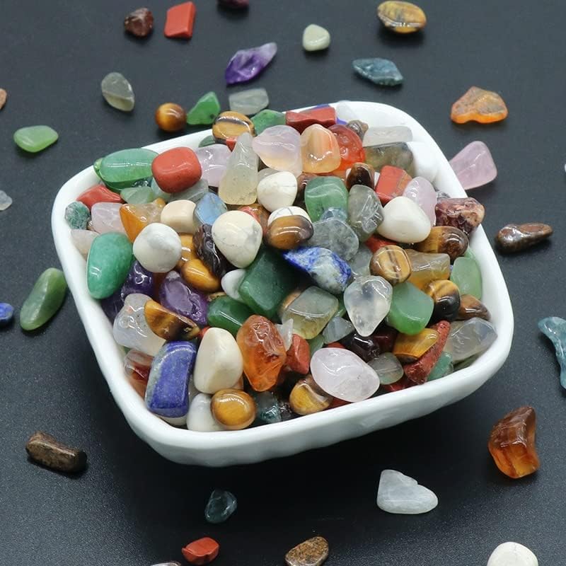 Adabus 100g / pack Prirodne dragulje Kamene perle Nepravilne kristalne nugere reiki ljekovitog čipa šljunčanog kvarcnog uzorkovca minerala za nastavni dekor