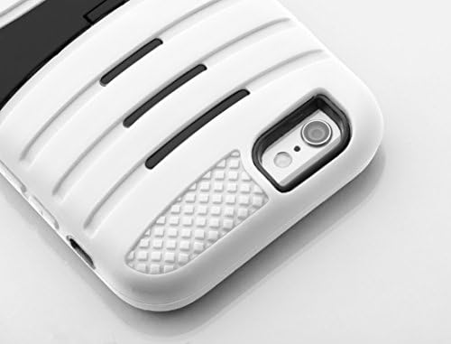 Itrend oklopna futrola sa štandom, silikonom i plastičnom kombinacijom, iPhone 6, bijeli