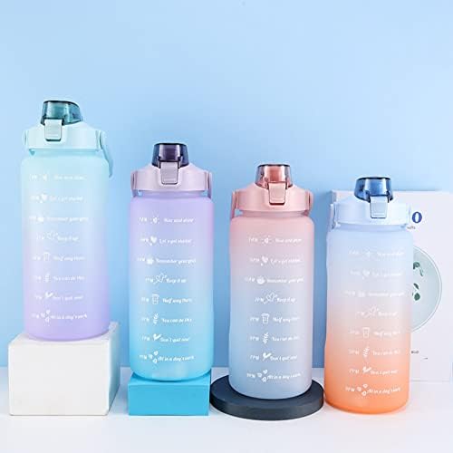 Huppeiy pitke boce s vremenskim markerom, nepropusne boce za sportske vode za fitness teretana joga putovanja
