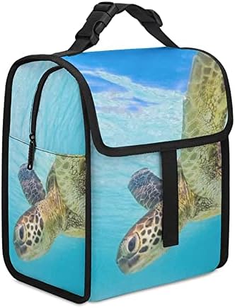 Havajska torba za ručak od morske kornjače izolovana nepropusna hladnjača sa podesivom naramenicom za kampovanje