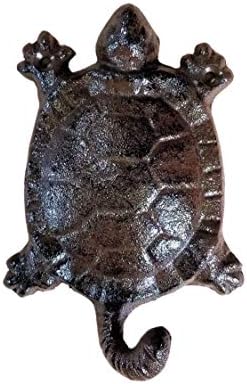 Zidna kuka za kornjače od livenog željeza Rustikalna smeđa