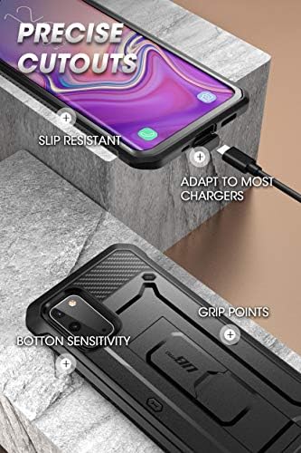 Supcase Ub Pro serija dizajnirana za Samsung Galaxy S20 / S20 5g, dual sloj cijelog karoserije Robusni futrola