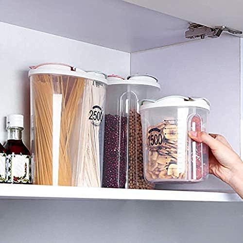Kutija Za Skladištenje Plastičnih Dozatora Za Suhe Žitarice Kuhinjska Hrana Za Zrno Pirinač C Ontener Prozirno