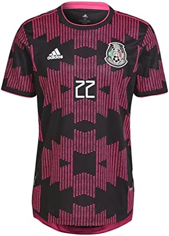 H. Lozano # 22 Meksiko Home Soccer Jersey 2021