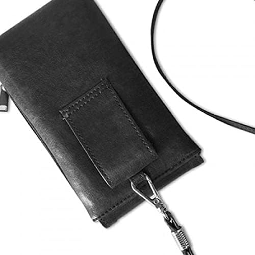 Wolf Ghost strah Halloween bundeva telefon novčanik torbica viseći mobilni torbica crnog džepa