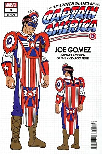 Sjedinjene Američke Države kapetana Amerike, 3A VF/NM ; Marvel strip | varijanta dizajna