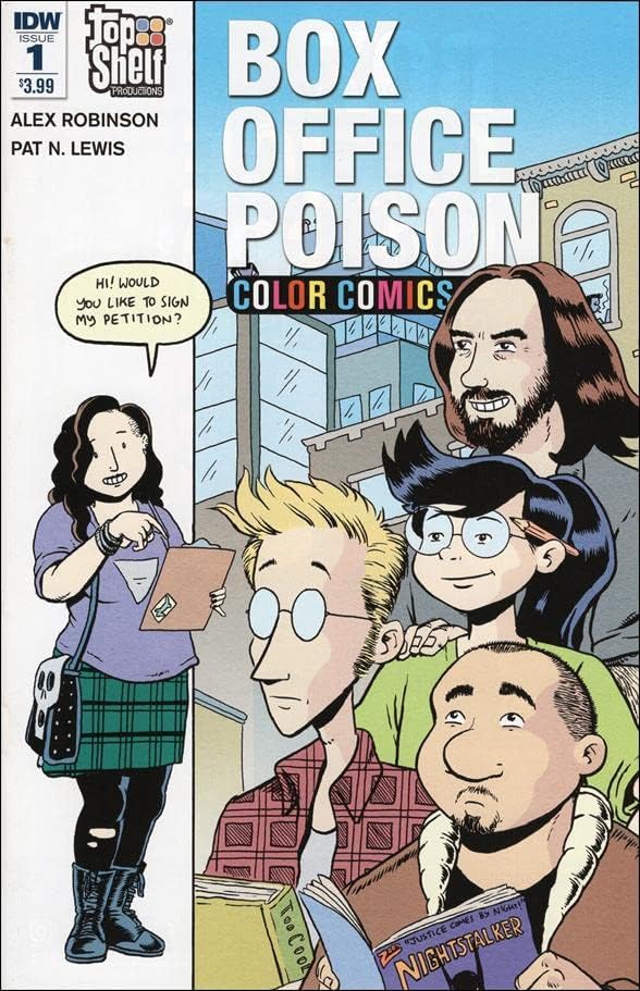 Box Office Poison Comics u boji 1 VG; IDW strip / Alex Robinson