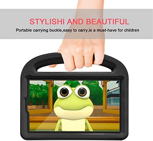 Zaštitna tableta tableta Kompatibilna sa Samsung Galaxy Tab A7 Lite 8.7 T220 / T225 2021 Silicon futrola kompatibilna sa djecom, kompatibilna s dječjim udarnim tabletom od laganog otpornosti na udarce