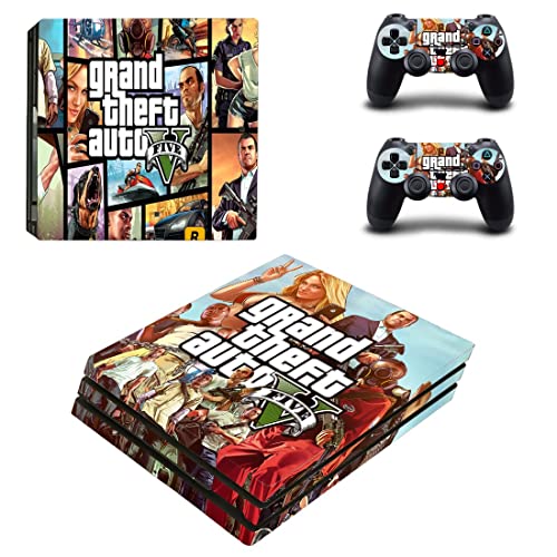Za PS5 digitalne igre Grand GTA Theft i auto PS4 ili PS5 skin naljepnica za PlayStation 4 ili 5 konzola i kontroleri naljepnica Vinyl DUC-5661