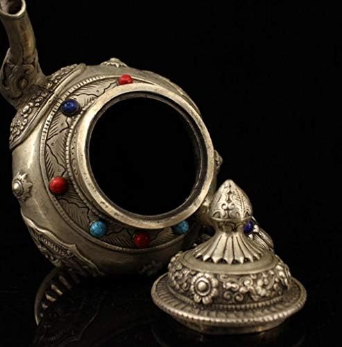čajnik od livenog gvožđa sa standantique kolekcijom čisti Bakar bronzani ukrasi čisti Bakar intarzija dragi