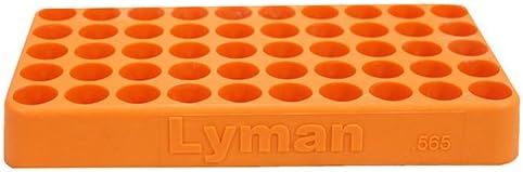 Lyman Custom FIT utovarni blok.565 Prečnik, narandžasta