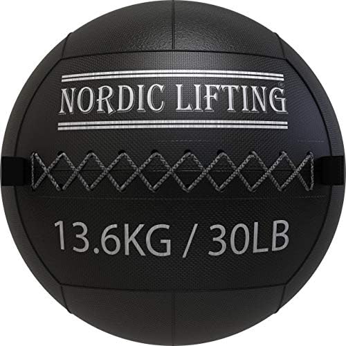 Nordic Lifting Slam Ball 40 lb paket sa zidnom loptom 30 lb