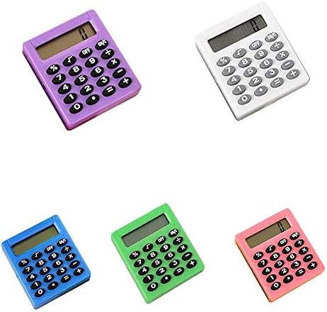 Mini prijenosni džep 8 cifara elektronički kalkulator Studentski školski pribor ružičastih lijepa