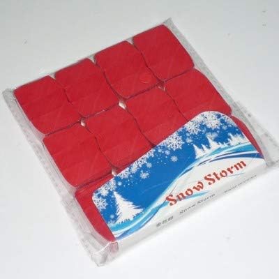 Čarobni pribor za snježne pahuljice papir za snježne oluke crvene boje