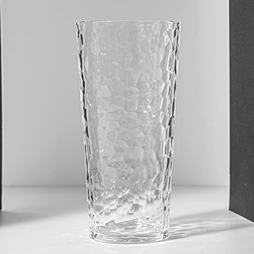 Koxin-KARLU mješoviti Drinkware 21-unca plastike Tumbler akrilne naočare sa čekićem dizajn, set od 6 jasno