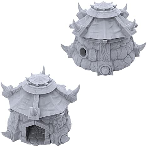 Orc Cottage by Makers Anvil, 3D štampani stolni RPG pejzaž i teren za ratne igre za minijature od 28 mm
