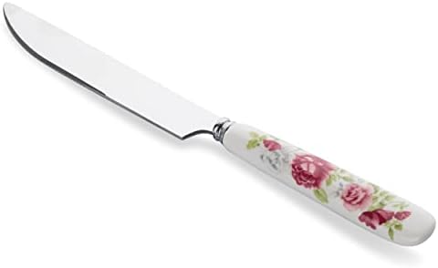 Nož od nehrđajućeg čelika MGEEZZ sa keramičkom ručicom za pribor za jelo za pribor za jelo Bouillon Edge