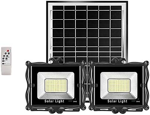 ADFHZB SOLAR STREET Svjetla od poplave, 480 LED-a sumrak za sigurnosnu svjetlost zore sa daljinskim upravljačem
