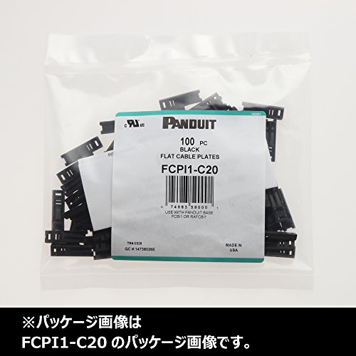 Panduit FCPI1-C20-CB20 Montažni sistem za ugradnju, FCB ploča, FCPI ploča, najlon 6.6, repa kablovska veze,