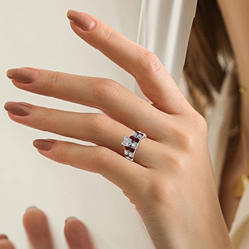 2023 Novi kreativni dodaci Visoki kraj luksuzni full dijamantski mikro set cirkonskih ženskih prstena za