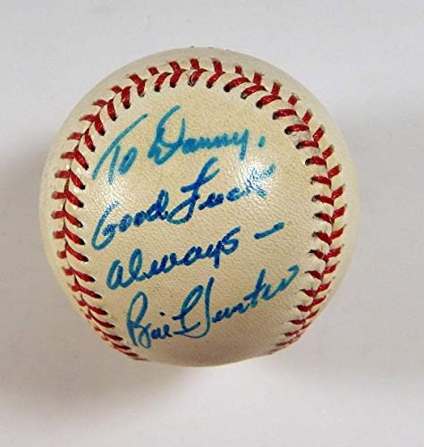 Bill Hunter potpisao bejzbol auto DP03850 - autogramirani bejzbol