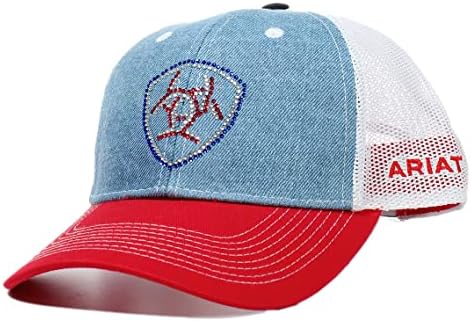 ARIAT ženski kristalni logo kapa, plava