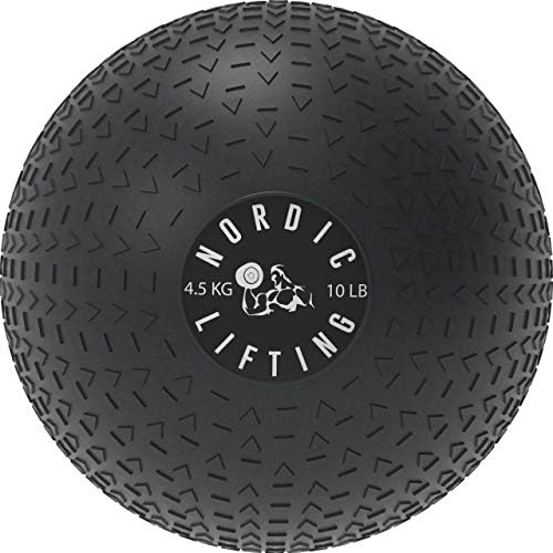 Nordic Lifting Slam Ball 10 LB paket sa zidnom loptom 40 lb