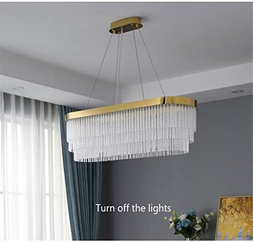 Renslat okrugla LED pad svjetla Deco Suspendirana svjetiljka, moderni zlatni čelični sjaj Glass LED zatamnjeni