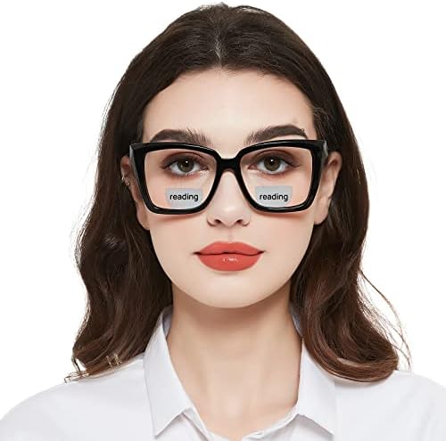 WEMOOTANTS Bifokalne naočare za čitanje za žene muškarce čitači blokiranja plavog svjetla kvadratnih Bifokala