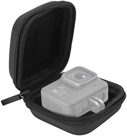 plplaaoo Kamera torbica za nošenje Pu Shell vodootporna Crna prenosiva torba za skladištenje kamere Pu tvrda