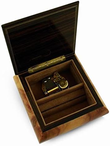 Zapanjujući 30 Note vjenčani Prstenovi na jastuku za nosioca prstena muzička kutija za nakit - Nutcracker
