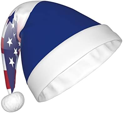 Američki Honduras zastavu Funny odrasle pliš Santa šešir Božić šešir za žene & amp ;muškarci Božić Holiday
