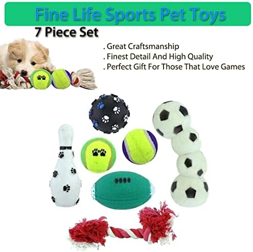 Fine Life Sports Pet igračke za kućne ljubimce- 7 komada set