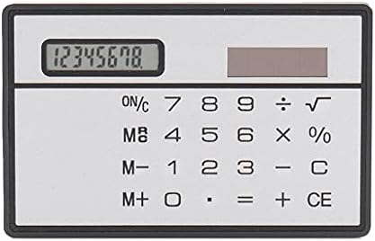 YFQHDD 8-znamenkasti kalkulator tankog solarnog napajanja s dizajnom kreditne kartice na dodirnom ekranu