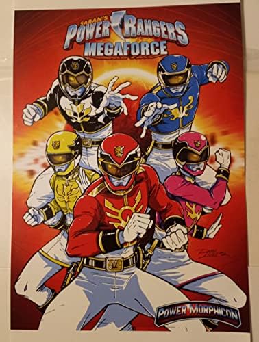Saban's Power Rangers Megaforce Power Morphiicon Poster 11 x 16,5 inča