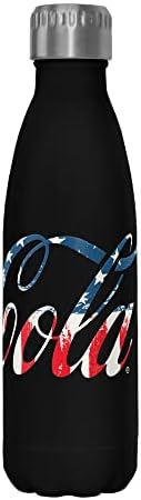 Coca-Cola Flag logotip 17 oz Boce od nehrđajućeg čelika, 17 unca, višebojni