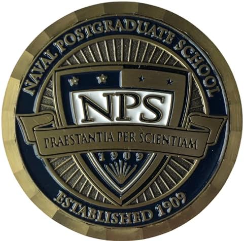 Sjedinjene Države Mornarica USN Naval postdiplomski studij NPS Monterey, CA Challenge Coin