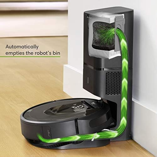 IROBOT Roomba i7 + Robot vakuum sa čistim bazom ™ automatskim odvozom prljavštine, 3-pakovanje, kompatibilno