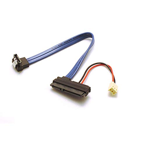 22-pin SATA kabel sa 3-polnika za napajanje i desnom kutu SATA