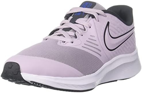 Nike Unisex-Kid's Star Runner 2 Ocjena školska obuća za trčanje, ledena lila / off noir-solarno-bijeli,