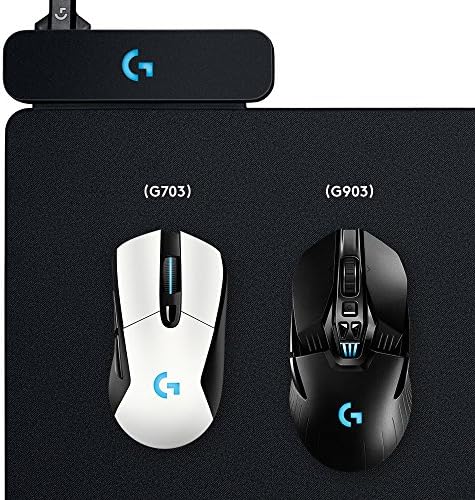Logitech G G935 bežične slušalice za uši, crna & Logitech G tkanina za bežične miševe za igranje ili tvrda
