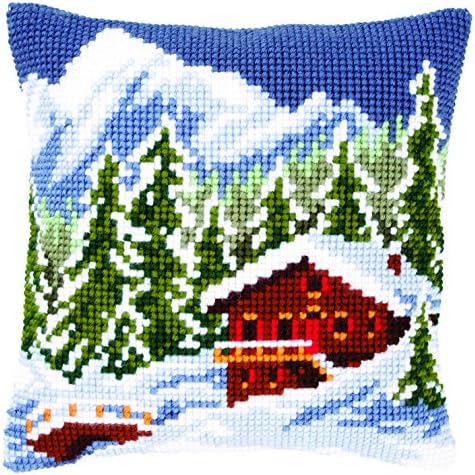 Vervaco komplet jastuka za šavove snijeg pejzaž