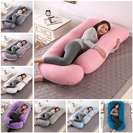 YANGXIUP Jastuk jastuk za spavanje jastuk za trudnoću jastuk velike veličine za trudnice J oblik trudnički