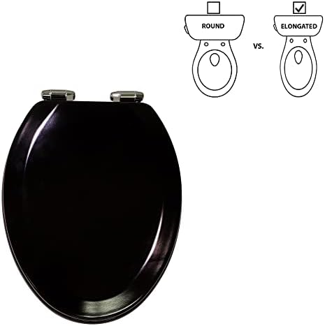 Jednostavan i rustikalni stil Prošireni toaletni sigurnosni sjedalo / toaletni pribor i mekane šarke za