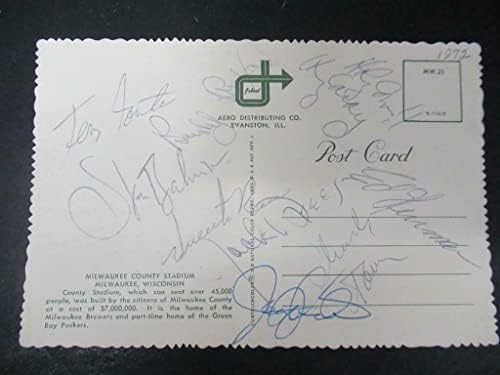 1972 Chicago White Sox autogram s više potpisanih razglednica Auto PSA / DNA AG53942-MLB potpisi za izrezivanje
