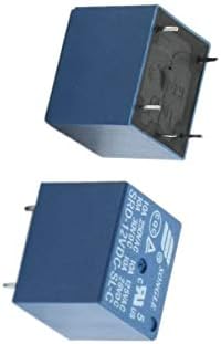 Aexit 2kom DC12V prekidači namotaj Voltage SPDT 1NO 1NC 5Pin kvadratni plavi plastični prekidači za noge