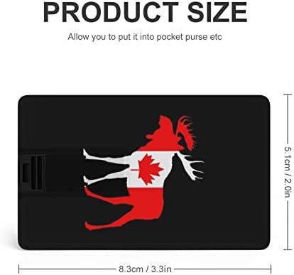 Kanada zastava MOOS MOOS kreditne kartice USB Flash Diskove Personalizirano Memory Stick Key Korporativni