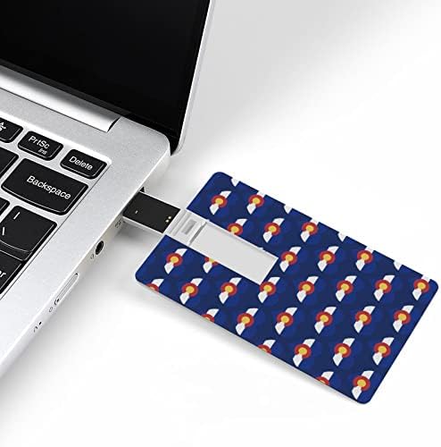 Heart Colorado Card USB 2.0 Flash Drive 32g / 64g uzorak ispisano smiješno