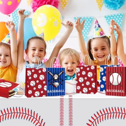 16 kom-bejzbol torbe za poklon bejzbol godina rođendanske potrepštine za bejzbol torbu za djecu bejzbol
