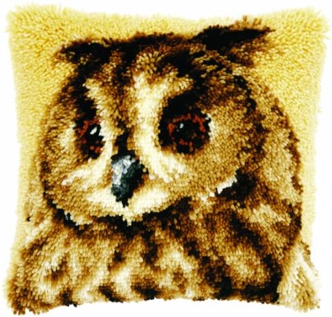 Vervaco 1-Komad Rezu Hook Jastuk Brown Owl